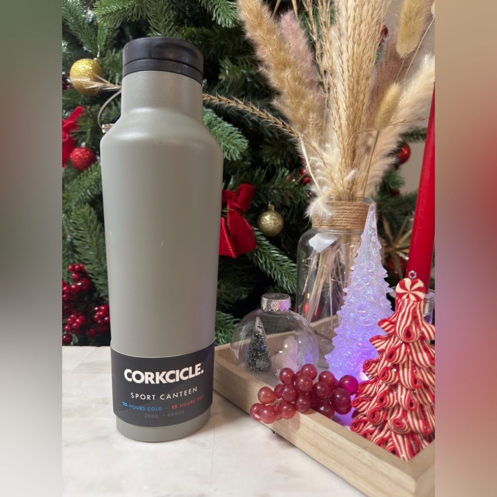 Corkcicle Sport Canteen in Gray and Black